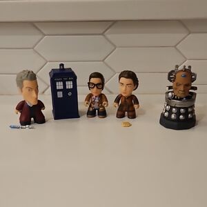 Doctor Who BBC Titan Vinyl Figurines